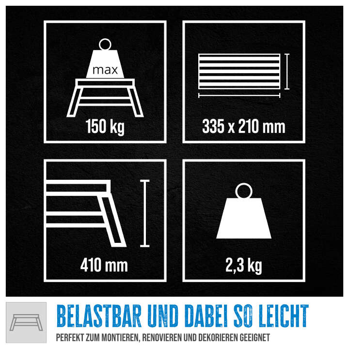 Güde Aluminium Trittleiter GAT